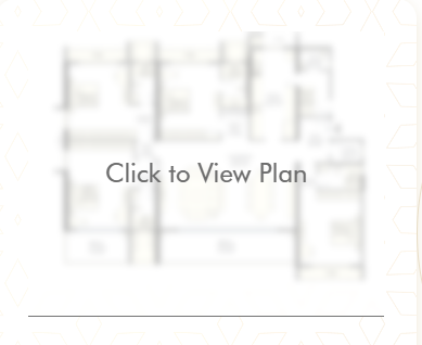 NL Park View 1 BHK floor plan — 450+ sq.ft. carpet area apartment